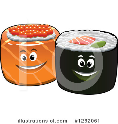 Japanese Food Clipart #1262061 by Vector Tradition SM