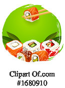 Sushi Clipart #1680910 by Vector Tradition SM
