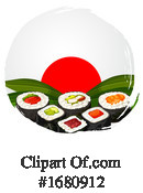 Sushi Clipart #1680912 by Vector Tradition SM