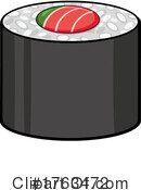 Sushi Clipart #1763472 by Hit Toon