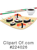 Sushi Clipart #224026 by Vitmary Rodriguez