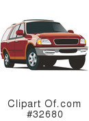 Suv Clipart #32680 by David Rey