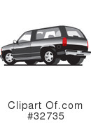 Suv Clipart #32735 by David Rey