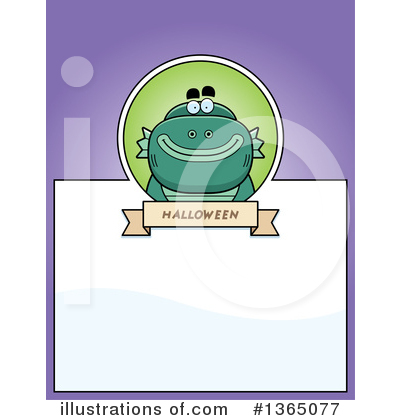 Royalty-Free (RF) Swamp Creature Clipart Illustration by Cory Thoman - Stock Sample #1365077