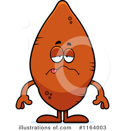 Royalty-Free (RF) Sweet Potato Clipart Illustration by Cory Thoman - Stock Sample #1164003