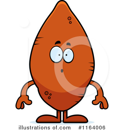 Royalty-Free (RF) Sweet Potato Clipart Illustration by Cory Thoman - Stock Sample #1164006