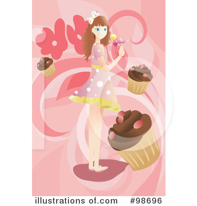 Royalty-Free (RF) Sweets Clipart Illustration by mayawizard101 - Stock Sample #98696
