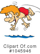 Swimming Clipart #1045946 by toonaday