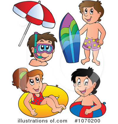 At The Beach Clipart #1070200 by visekart