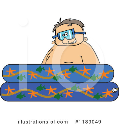 Royalty-Free (RF) Swimming Clipart Illustration by djart - Stock Sample #1189049