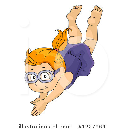 Royalty-Free (RF) Swimming Clipart Illustration by BNP Design Studio - Stock Sample #1227969