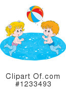 Swimming Clipart #1233493 by Alex Bannykh