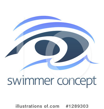 Swimming Clipart #1289303 by AtStockIllustration