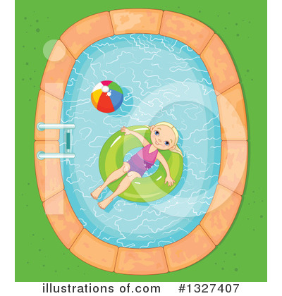 Royalty-Free (RF) Swimming Clipart Illustration by Pushkin - Stock Sample #1327407