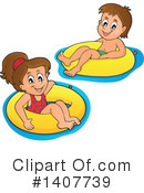 Swimming Clipart #1407739 by visekart