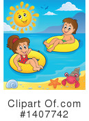 Swimming Clipart #1407742 by visekart