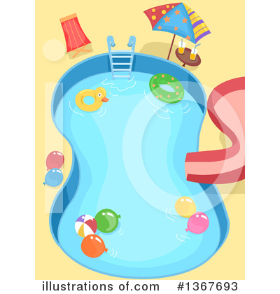 Royalty-Free (RF) Swimming Pool Clipart Illustration by BNP Design Studio - Stock Sample #1367693