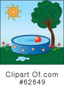 Swimming Pool Clipart #62649 by Pams Clipart