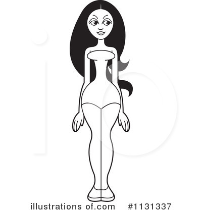 Royalty-Free (RF) Swimsuit Clipart Illustration by Lal Perera - Stock Sample #1131337