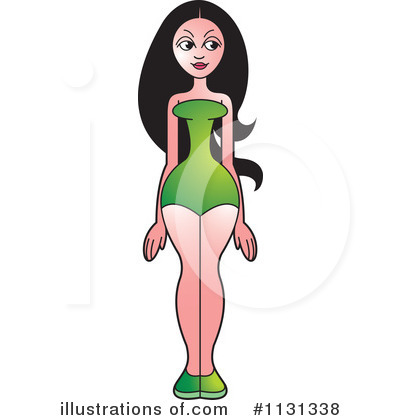 Royalty-Free (RF) Swimsuit Clipart Illustration by Lal Perera - Stock Sample #1131338