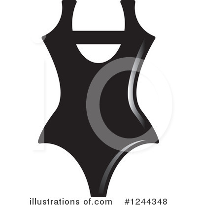 Royalty-Free (RF) Swimsuit Clipart Illustration by Lal Perera - Stock Sample #1244348