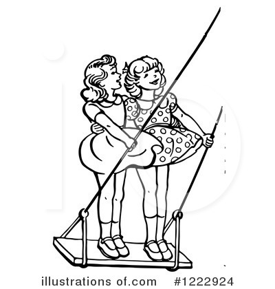 Royalty-Free (RF) Swinging Clipart Illustration by Picsburg - Stock Sample #1222924