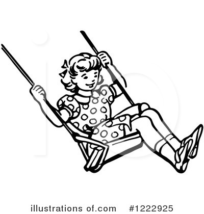 Royalty-Free (RF) Swinging Clipart Illustration by Picsburg - Stock Sample #1222925