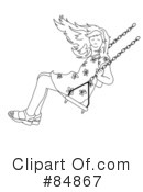 Swinging Clipart #84867 by Pams Clipart