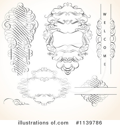 Royalty-Free (RF) Swirl Clipart Illustration by BestVector - Stock Sample #1139786