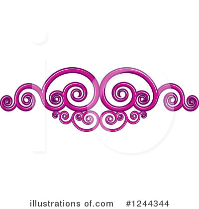 Royalty-Free (RF) Swirls Clipart Illustration by Lal Perera - Stock Sample #1244344