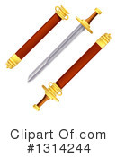 Sword Clipart #1314244 by AtStockIllustration