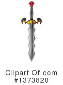 Sword Clipart #1373820 by Tonis Pan