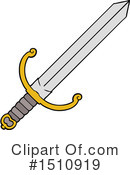 Sword Clipart #1510919 by lineartestpilot