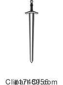 Sword Clipart #1748956 by Vector Tradition SM