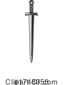 Sword Clipart #1748958 by Vector Tradition SM
