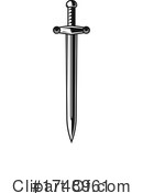 Sword Clipart #1748961 by Vector Tradition SM