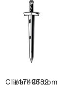 Sword Clipart #1749582 by Vector Tradition SM