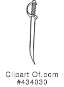 Sword Clipart #434030 by BestVector