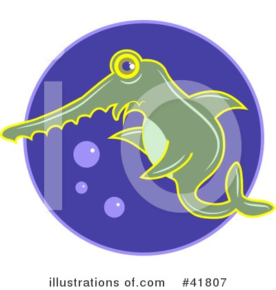 Royalty-Free (RF) Swordfish Clipart Illustration by Prawny - Stock Sample #41807