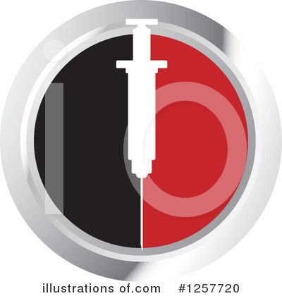 Royalty-Free (RF) Syringe Clipart Illustration by Lal Perera - Stock Sample #1257720