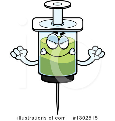 Royalty-Free (RF) Syringe Clipart Illustration by Cory Thoman - Stock Sample #1302515