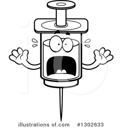 Royalty-Free (RF) Syringe Clipart Illustration by Cory Thoman - Stock Sample #1302633