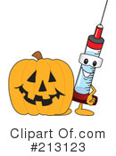 Syringe Mascot Clipart #213123 by Toons4Biz