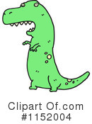 T Rex Clipart #1152004 by lineartestpilot