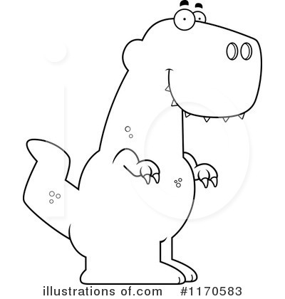 Royalty-Free (RF) T Rex Clipart Illustration by Cory Thoman - Stock Sample #1170583
