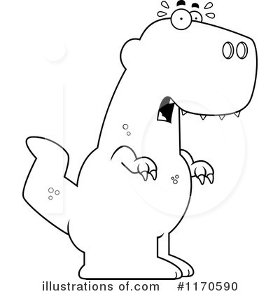 Royalty-Free (RF) T Rex Clipart Illustration by Cory Thoman - Stock Sample #1170590
