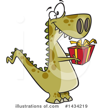 Trex Clipart #1434219 by toonaday