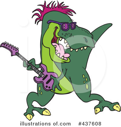 Trex Clipart #437608 by toonaday