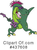 T Rex Clipart #437608 by toonaday