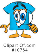 T Shirt Clipart #10764 by Mascot Junction